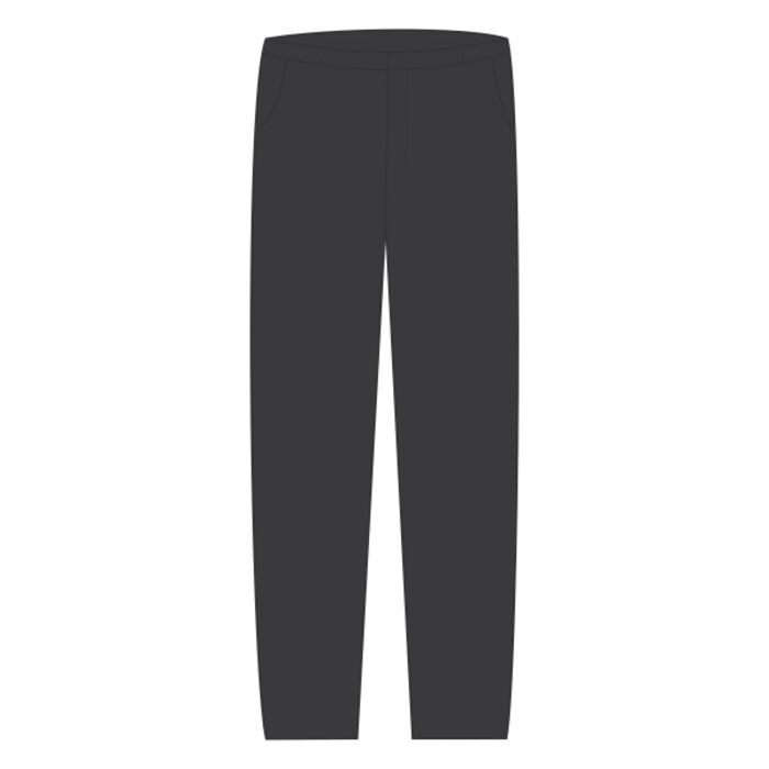 Men's Plain Front Casual Cotton Pants Thumbnail