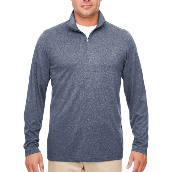 Men's Cool & Dry Heathered Performance Quarter-Zip Thumbnail