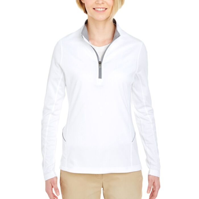 Ladies' Cool & Dry Sport Quarter-Zip Pullover Thumbnail