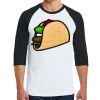 Heavy Cotton ™ 3/4 Sleeve Raglan T Shirt Thumbnail