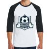 Heavy Cotton ™ 3/4 Sleeve Raglan T Shirt Thumbnail