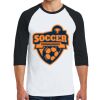 Heavy Cotton ™ 3/4 Sleeve Raglan T Shirt Thumbnail