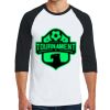 Heavy Cotton ™ 3/4 Sleeve Raglan T Shirt Thumbnail