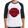 Heavy Cotton ™ 3/4 Sleeve Raglan T Shirt Thumbnail