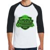 Heavy Cotton ™ 3/4 Sleeve Raglan T Shirt Thumbnail