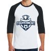 Heavy Cotton ™ 3/4 Sleeve Raglan T Shirt Thumbnail