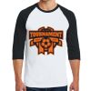 Heavy Cotton ™ 3/4 Sleeve Raglan T Shirt Thumbnail