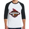 Heavy Cotton ™ 3/4 Sleeve Raglan T Shirt Thumbnail