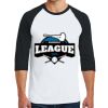 Heavy Cotton ™ 3/4 Sleeve Raglan T Shirt Thumbnail
