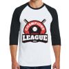 Heavy Cotton ™ 3/4 Sleeve Raglan T Shirt Thumbnail
