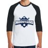 Heavy Cotton ™ 3/4 Sleeve Raglan T Shirt Thumbnail