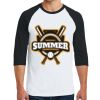 Heavy Cotton ™ 3/4 Sleeve Raglan T Shirt Thumbnail