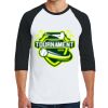 Heavy Cotton ™ 3/4 Sleeve Raglan T Shirt Thumbnail