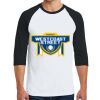 Heavy Cotton ™ 3/4 Sleeve Raglan T Shirt Thumbnail