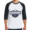 Heavy Cotton ™ 3/4 Sleeve Raglan T Shirt Thumbnail