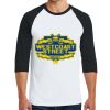 Heavy Cotton ™ 3/4 Sleeve Raglan T Shirt Thumbnail