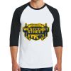 Heavy Cotton ™ 3/4 Sleeve Raglan T Shirt Thumbnail