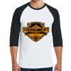 Heavy Cotton ™ 3/4 Sleeve Raglan T Shirt Thumbnail