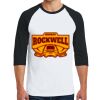 Heavy Cotton ™ 3/4 Sleeve Raglan T Shirt Thumbnail