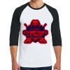 Heavy Cotton ™ 3/4 Sleeve Raglan T Shirt Thumbnail