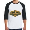 Heavy Cotton ™ 3/4 Sleeve Raglan T Shirt Thumbnail