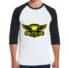 Heavy Cotton ™ 3/4 Sleeve Raglan T Shirt Thumbnail