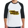 Heavy Cotton ™ 3/4 Sleeve Raglan T Shirt Thumbnail