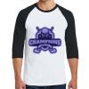 Heavy Cotton ™ 3/4 Sleeve Raglan T Shirt Thumbnail