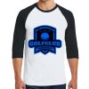 Heavy Cotton ™ 3/4 Sleeve Raglan T Shirt Thumbnail