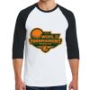 Heavy Cotton ™ 3/4 Sleeve Raglan T Shirt Thumbnail