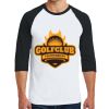 Heavy Cotton ™ 3/4 Sleeve Raglan T Shirt Thumbnail