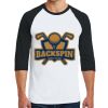Heavy Cotton ™ 3/4 Sleeve Raglan T Shirt Thumbnail