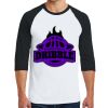 Heavy Cotton ™ 3/4 Sleeve Raglan T Shirt Thumbnail