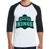 Heavy Cotton ™ 3/4 Sleeve Raglan T Shirt Thumbnail