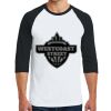 Heavy Cotton ™ 3/4 Sleeve Raglan T Shirt Thumbnail