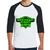 Heavy Cotton ™ 3/4 Sleeve Raglan T Shirt Thumbnail