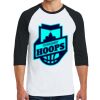 Heavy Cotton ™ 3/4 Sleeve Raglan T Shirt Thumbnail
