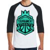 Heavy Cotton ™ 3/4 Sleeve Raglan T Shirt Thumbnail