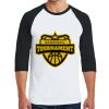 Heavy Cotton ™ 3/4 Sleeve Raglan T Shirt Thumbnail