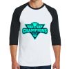 Heavy Cotton ™ 3/4 Sleeve Raglan T Shirt Thumbnail