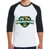 Heavy Cotton ™ 3/4 Sleeve Raglan T Shirt Thumbnail