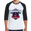 Heavy Cotton ™ 3/4 Sleeve Raglan T Shirt Thumbnail