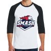 Heavy Cotton ™ 3/4 Sleeve Raglan T Shirt Thumbnail