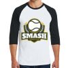 Heavy Cotton ™ 3/4 Sleeve Raglan T Shirt Thumbnail
