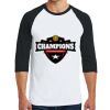 Heavy Cotton ™ 3/4 Sleeve Raglan T Shirt Thumbnail