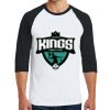Heavy Cotton ™ 3/4 Sleeve Raglan T Shirt Thumbnail