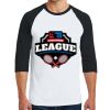 Heavy Cotton ™ 3/4 Sleeve Raglan T Shirt Thumbnail