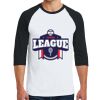 Heavy Cotton ™ 3/4 Sleeve Raglan T Shirt Thumbnail