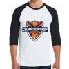 Heavy Cotton ™ 3/4 Sleeve Raglan T Shirt Thumbnail