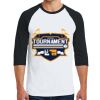 Heavy Cotton ™ 3/4 Sleeve Raglan T Shirt Thumbnail
